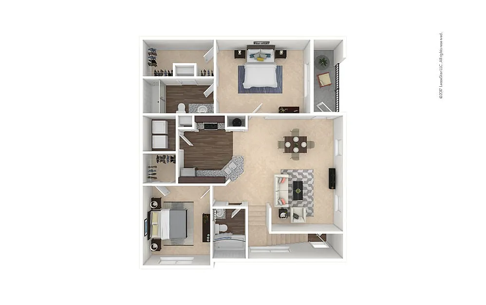 Floor plan B1A - Sienna