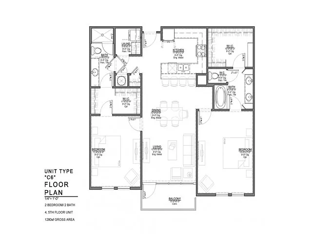 Floor plan C6-N