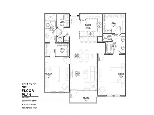 Floor plan C6-N