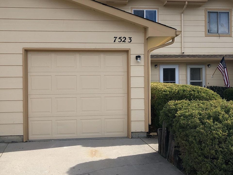 Garage and front door