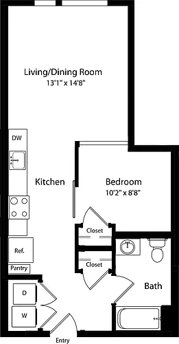 Floor plan O14A