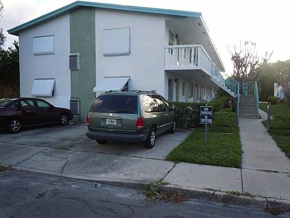 Parking in front