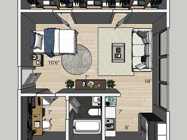 The Fern Flats - Newly Renovated in 2024 with in-unit Washer and Dryer! — Photo 14