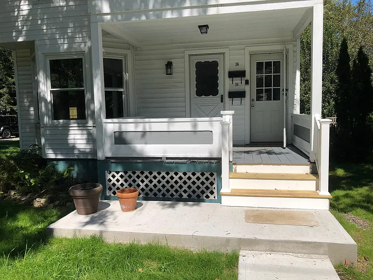 New steps and landing
