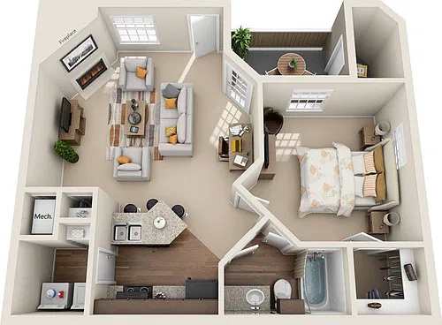 Floor plan Lexington