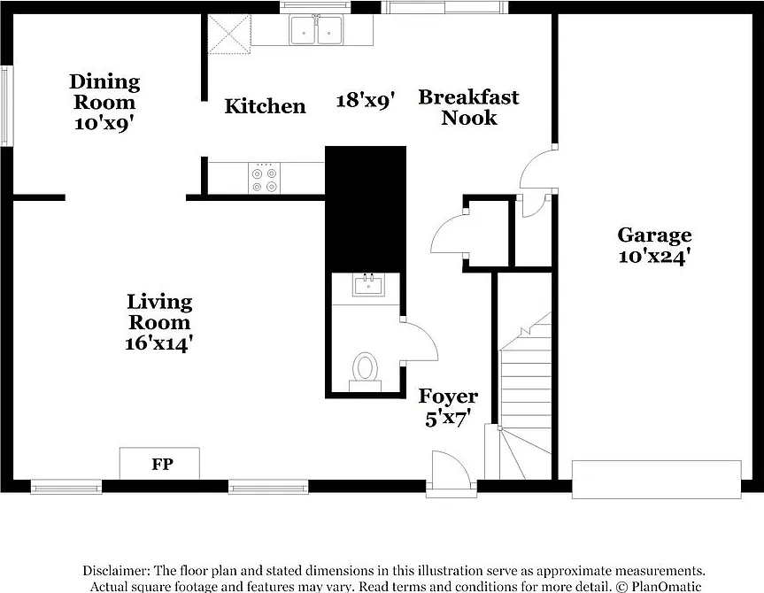 3 bed, 2.5 bath, 1344 sqft, $2,440 — Photo 2