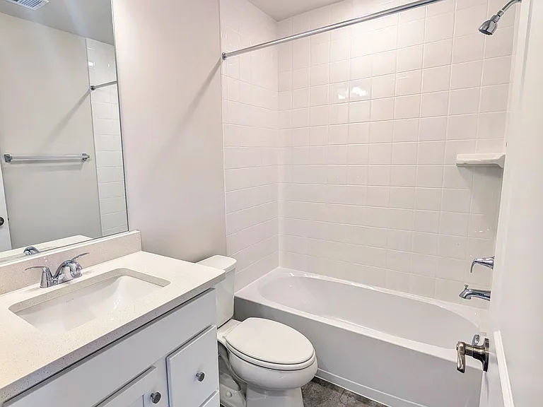 Entryway bathroom