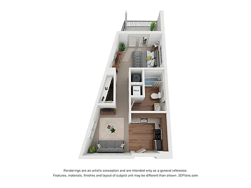 Floor plan Cayuga