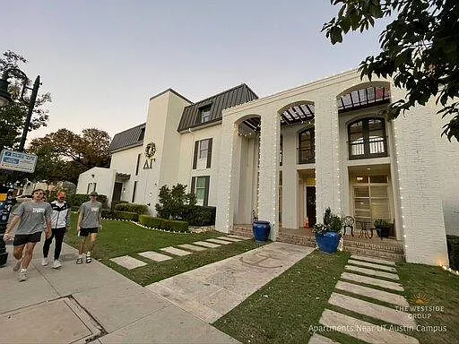 Frats and sorority houses