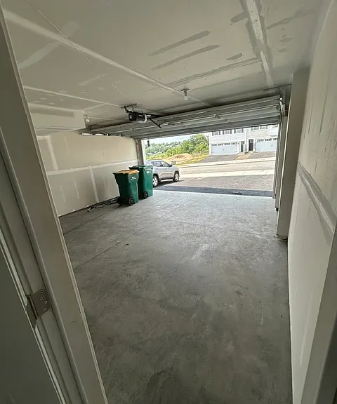 Two car garage