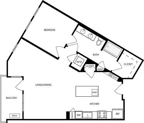 Floor plan A13