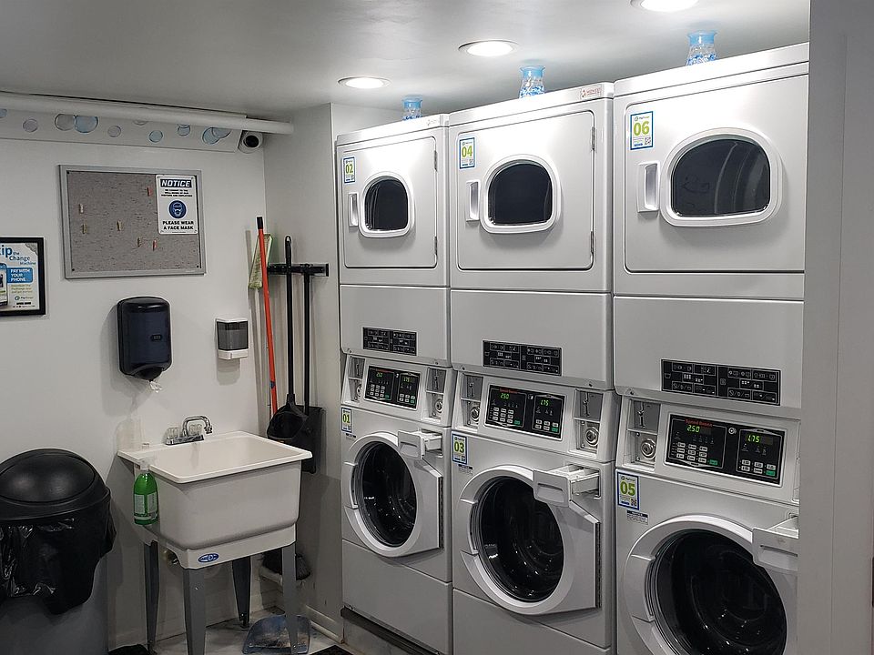 Laundry Room: Hours: 6:00am - 10:00 pm Pay with Coins or PayRange App using Bluetooth.