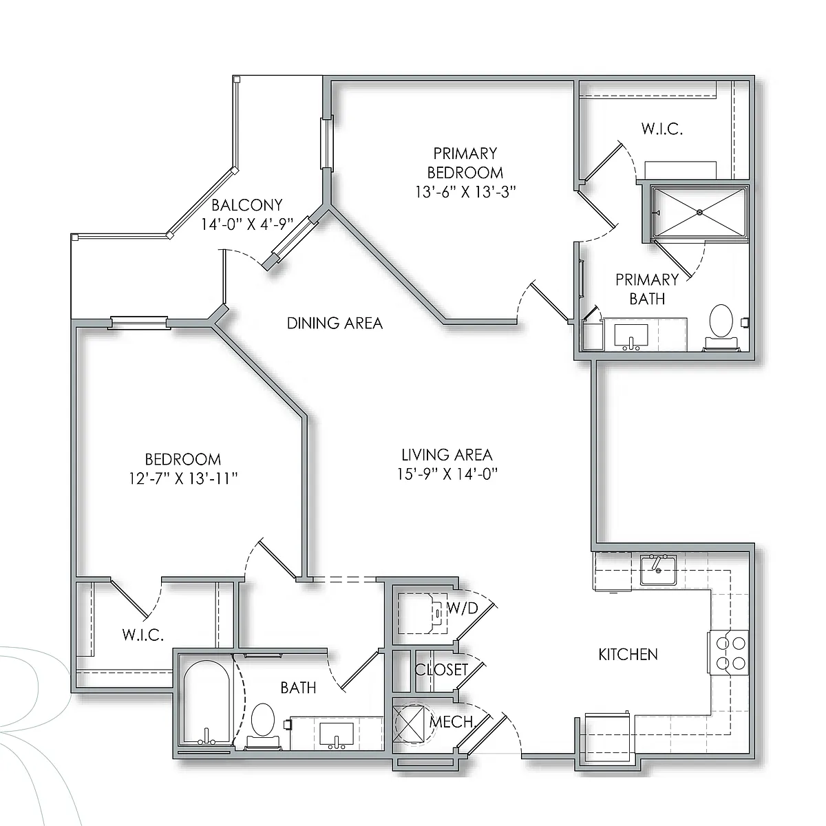 Floor plan B3