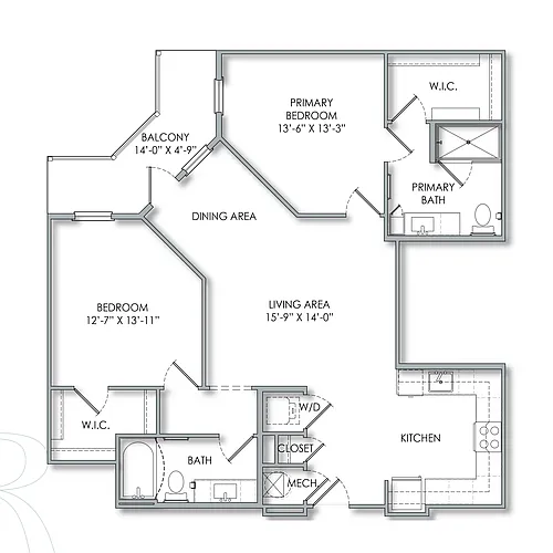 Floor plan B3