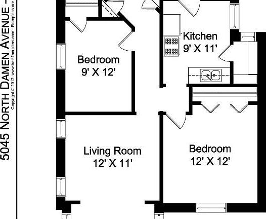 3rd image of 5045 N Damen Ave APT 2W
