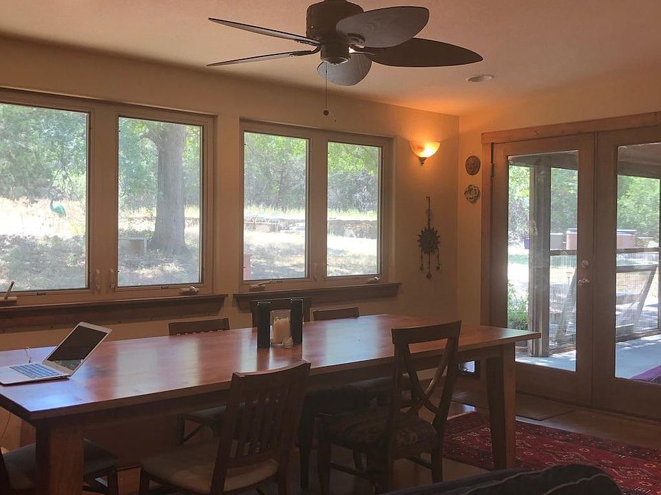 Windows and door to back porch off Great Room