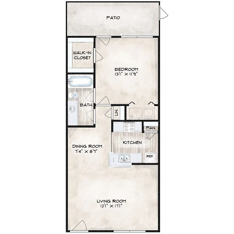 Floor plan E