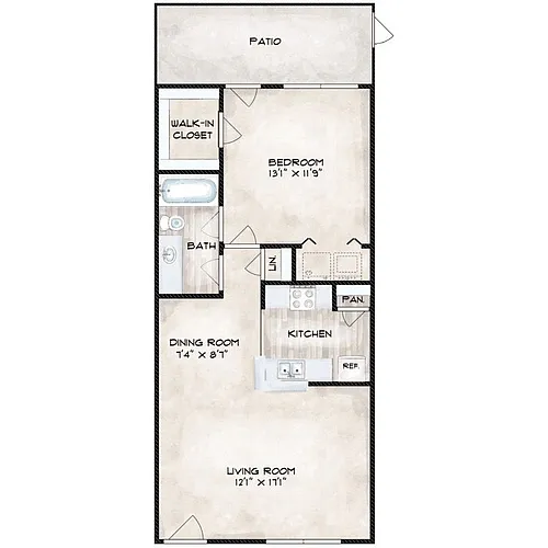 Floor plan E