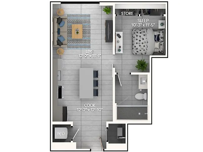 Floor plan A2