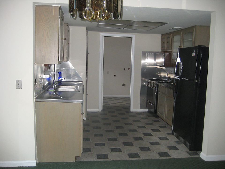 The kitchen is very functional and spacious.