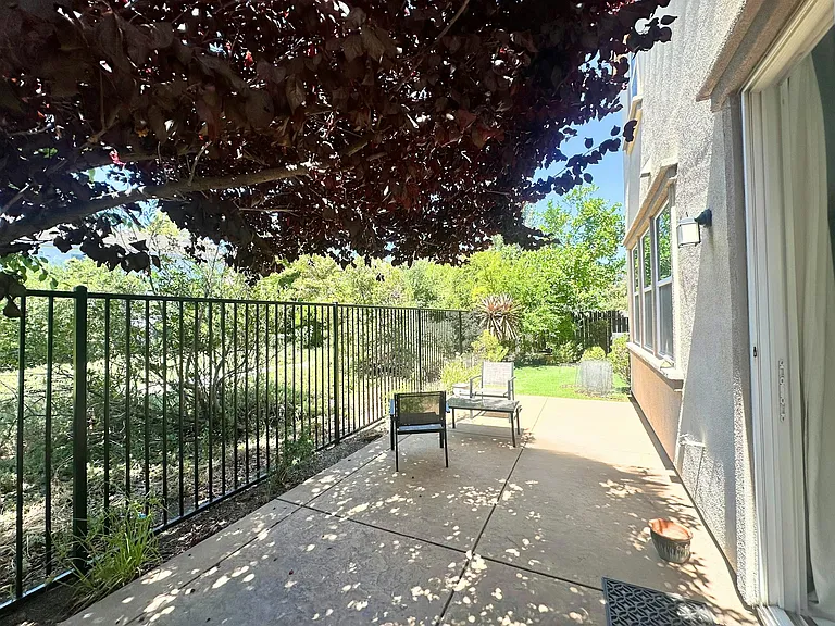 Back patio