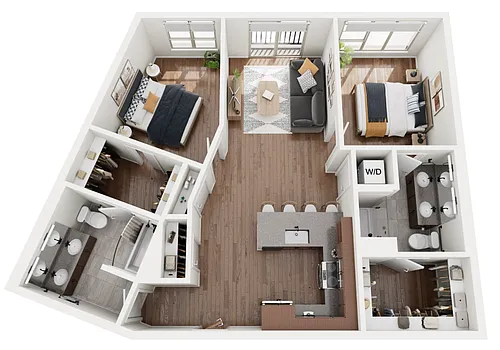 Floor plan B1