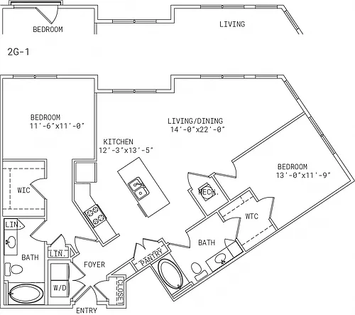 Floor plan 2-B6