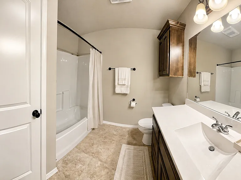 Upstairs bathroom