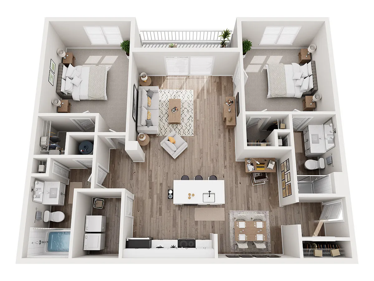 Floor plan B2R