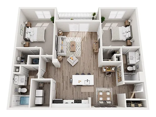Floor plan B2R
