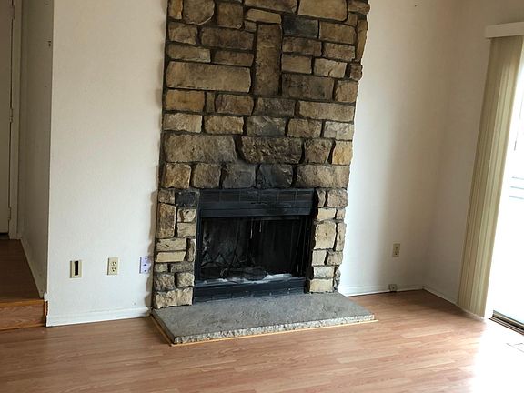 Wood burning fire place