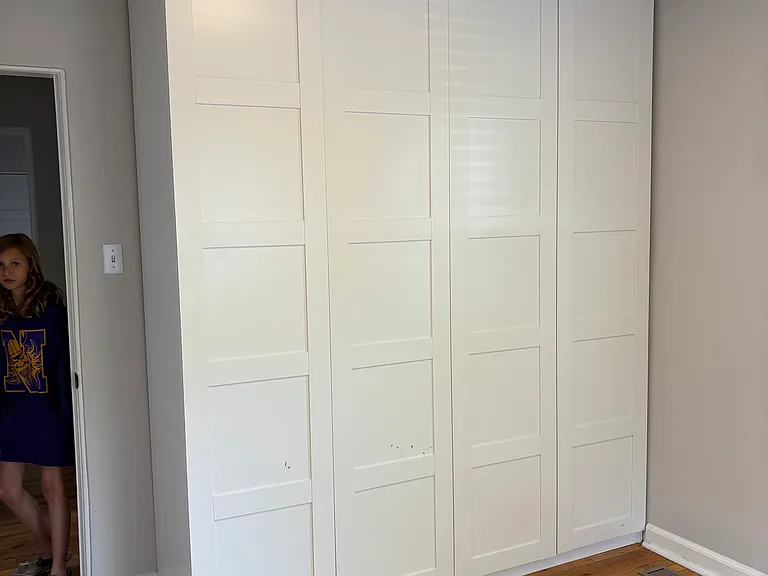 bedroom 2, lots of closet/storage space