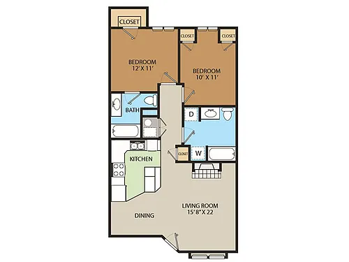 Floor plan Heather