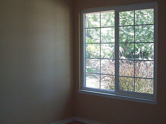 Bedroom with Pergo flooring