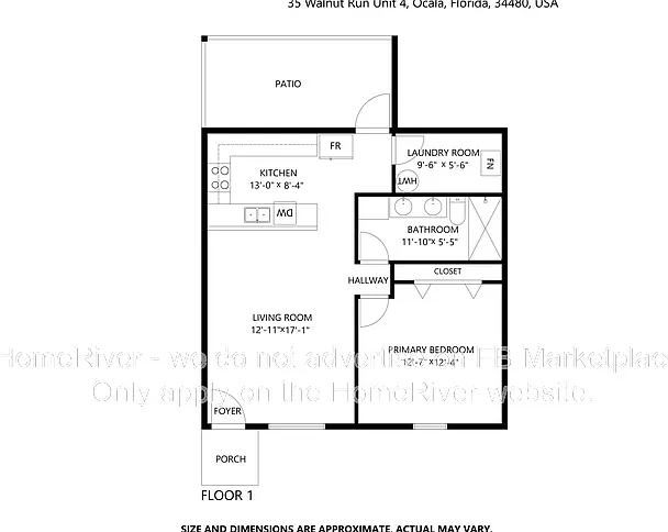1 bed, 1.0 bath, 747 sqft, $1,140 — Photo 2