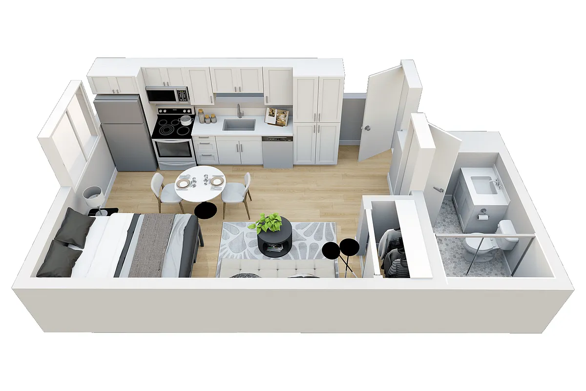 Floor plan Studio