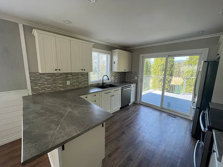 Kitchen with Deck access