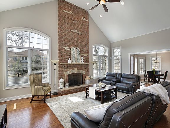 2-Story Great Room off the kitchen