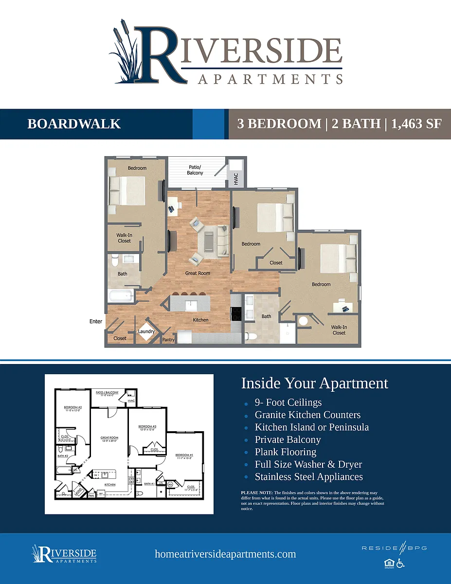 Floor plan Boardwalk