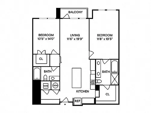Floor plan B5 1614