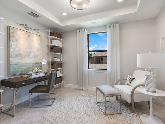 Flex Room or optional den with french doors, perfect space for a home office