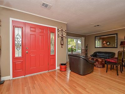 Foyer & formal living room