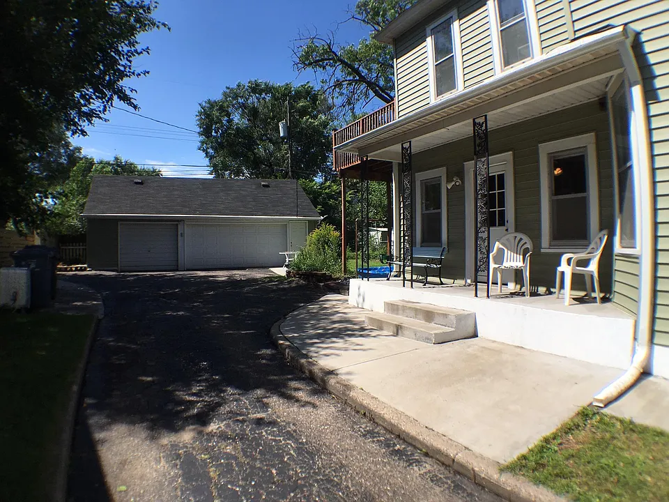 private south side patio