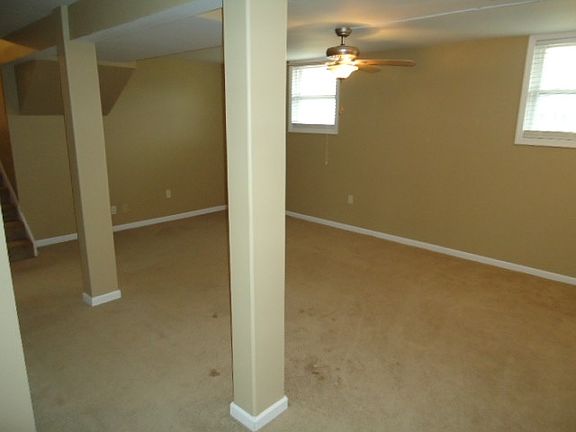 Finished lower level family room