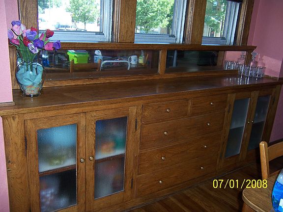 Dining room buffet