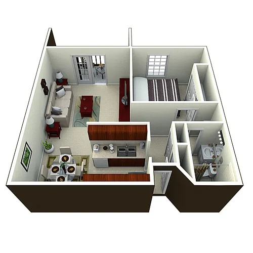 Floor plan The Brookshire