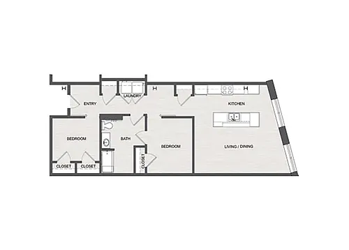 Floor plan 2K1