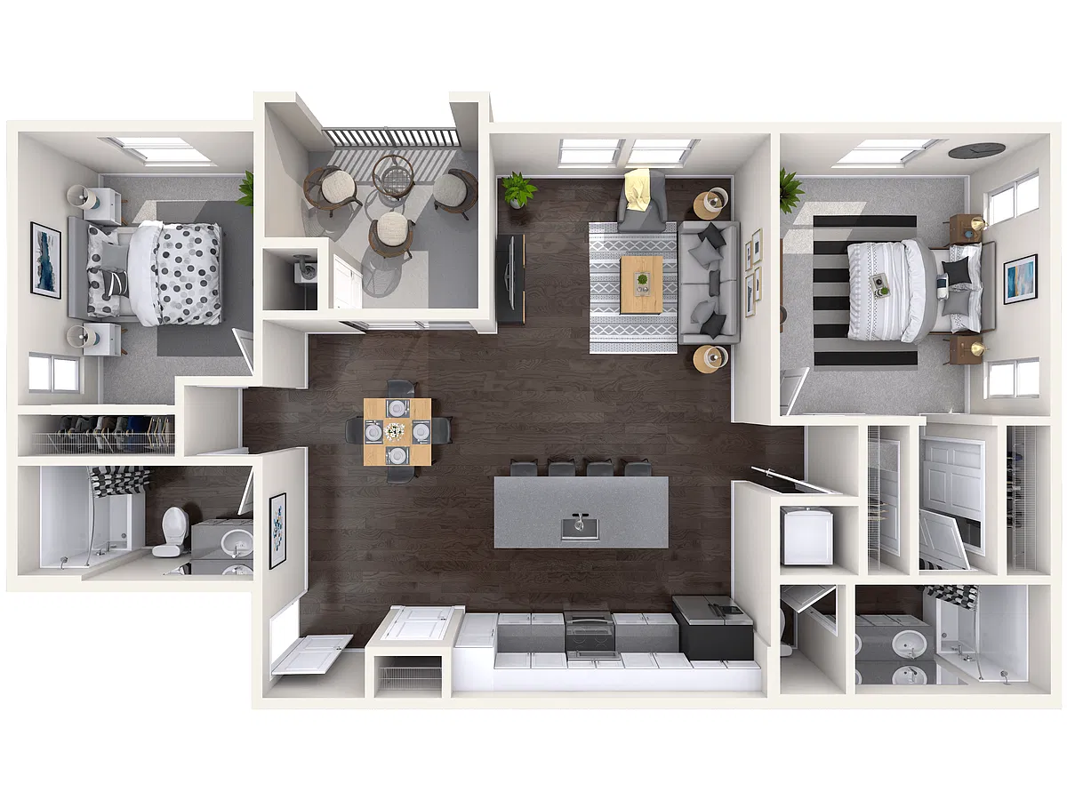 Floor plan B3