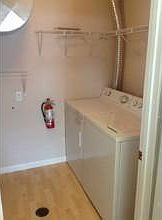 laundry area