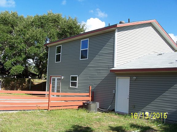 Rear of home